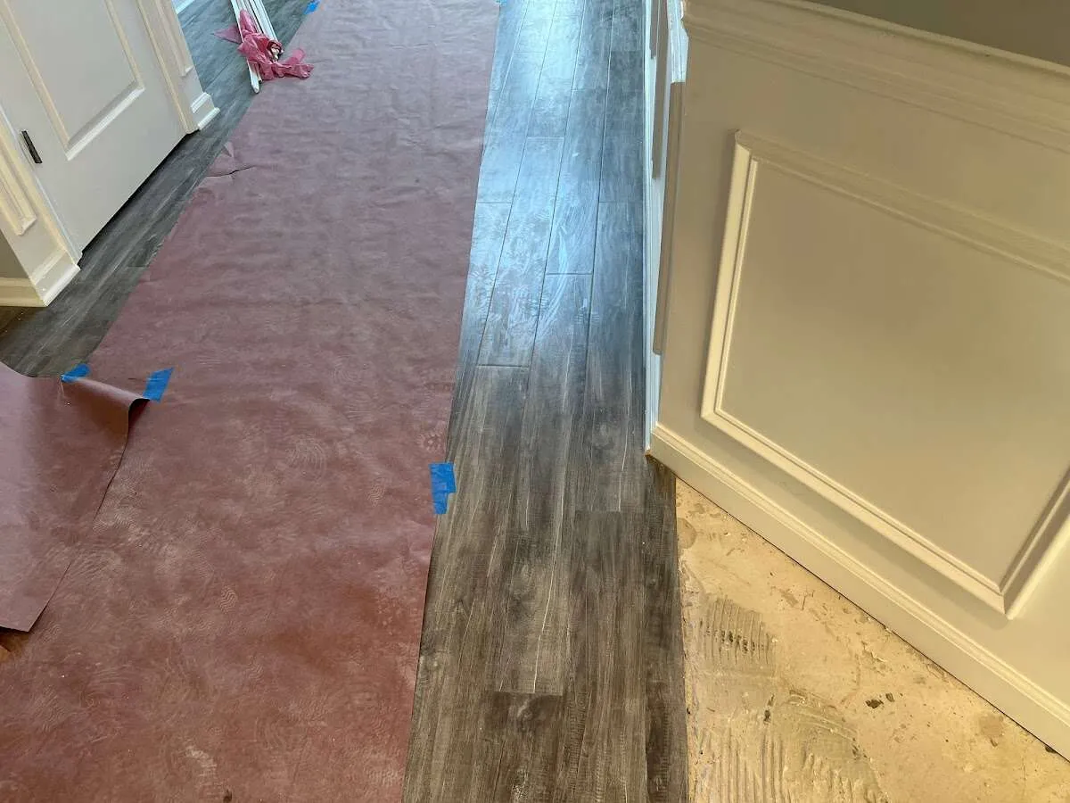 Completed marble shower restoration in Columbus